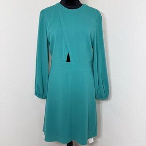 Elegant Teal Dress
